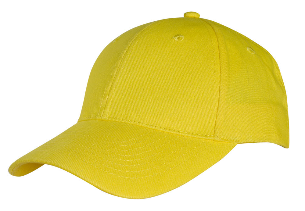 4171 - Heavy Brushed Cotton Cap - UNBRANDED