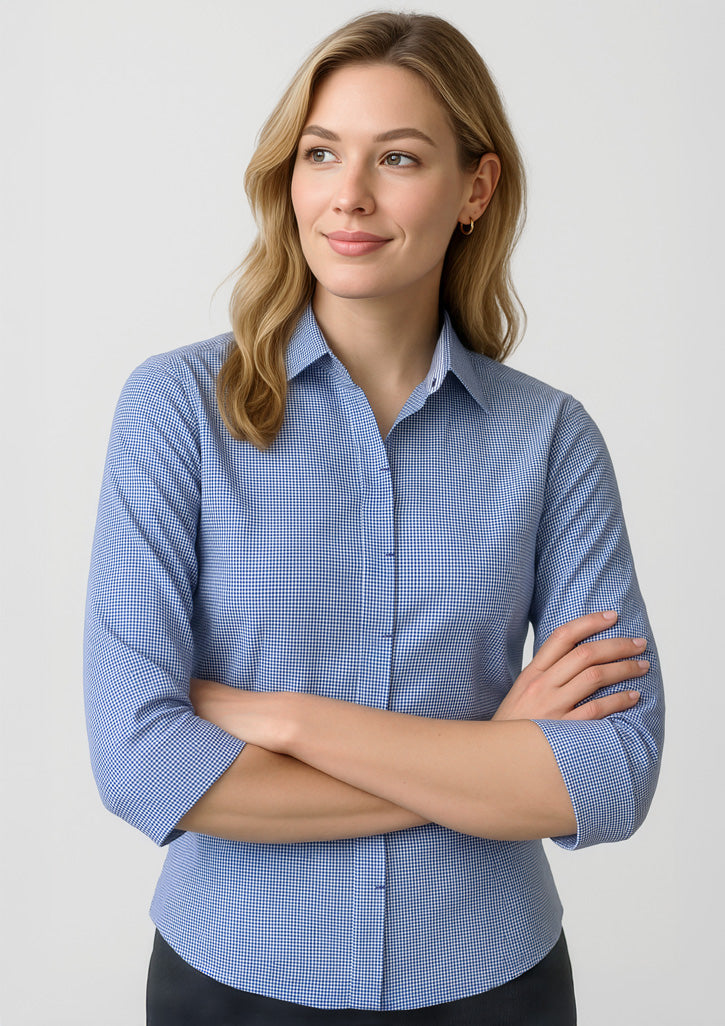 42511 - Womens Newport 3/4 Sleeve Shirt - UNBRANDED
