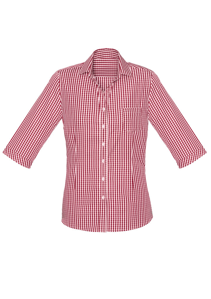 43411 - Womens Springfield 3/4 Sleeve Shirt - UNBRANDED