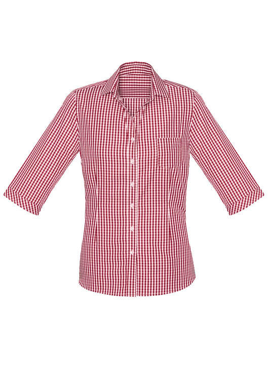43411 - Womens Springfield 3/4 Sleeve Shirt - UNBRANDED