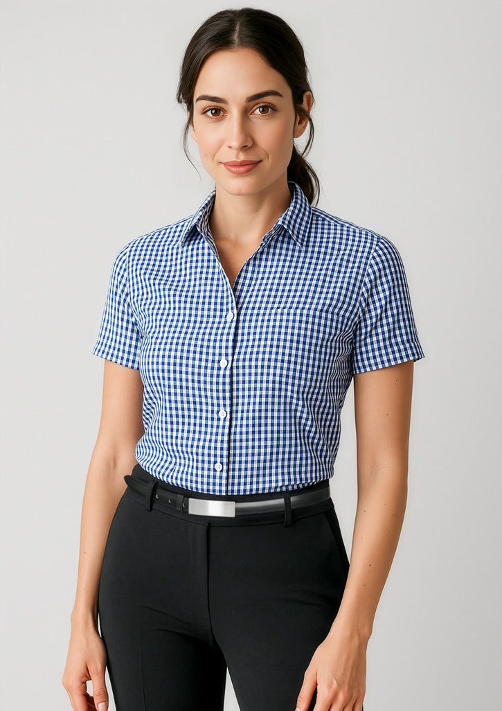 43412 - Womens Springfield Short Sleeve Shirt - UNBRANDED