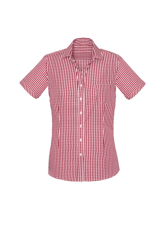 43412 - Womens Springfield Short Sleeve Shirt - UNBRANDED
