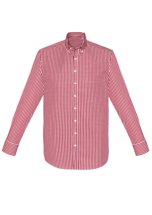 43420 - Mens Springfield Long Sleeve Shirt - UNBRANDED