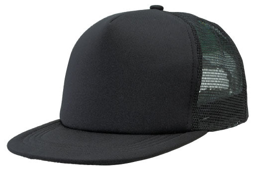 4384 - Flat Peak Trucker - UNBRANDED