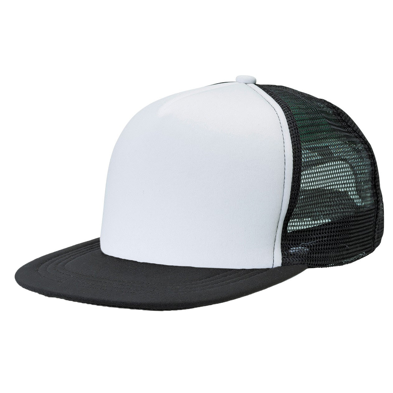 4384 - Flat Peak Trucker - UNBRANDED