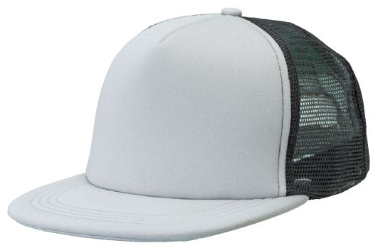 4384 - Flat Peak Trucker - UNBRANDED