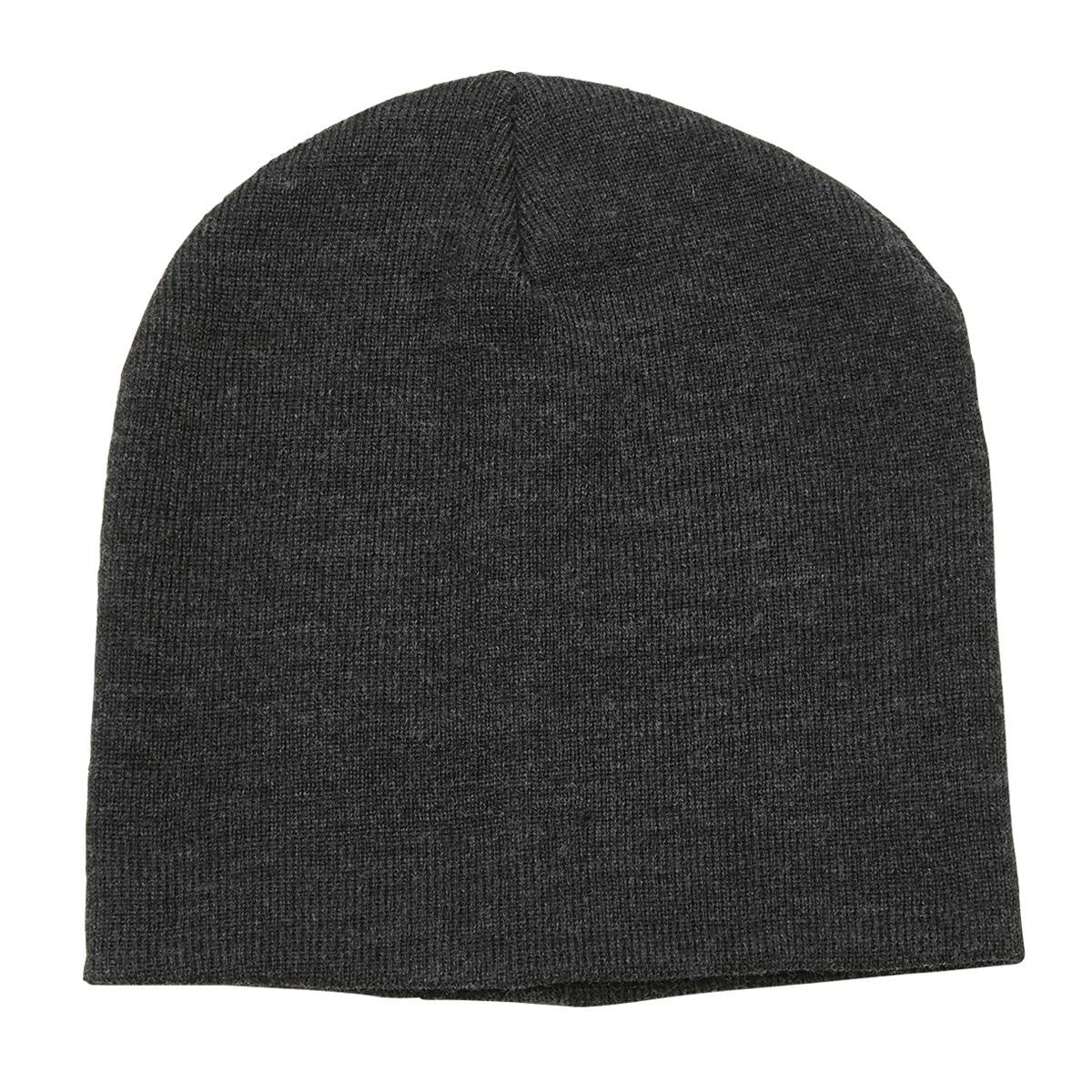 4405 - Heathered Skull Beanie - UNBRANDED