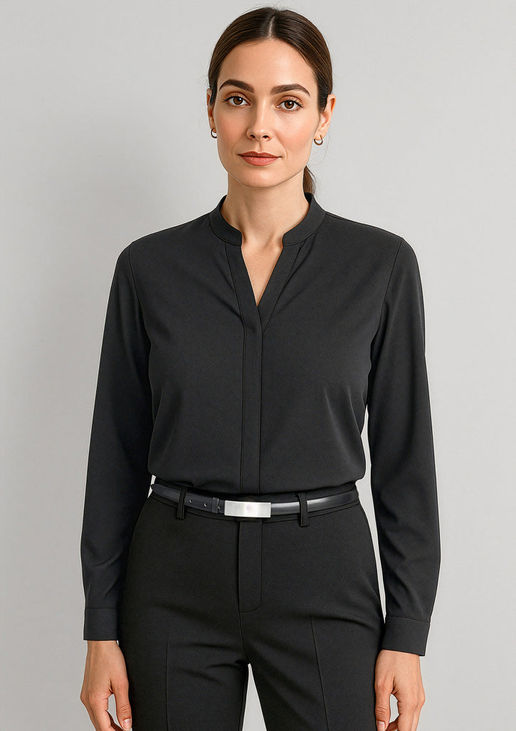 44210 - Womens Juliette Long Sleeve Blouse - UNBRANDED