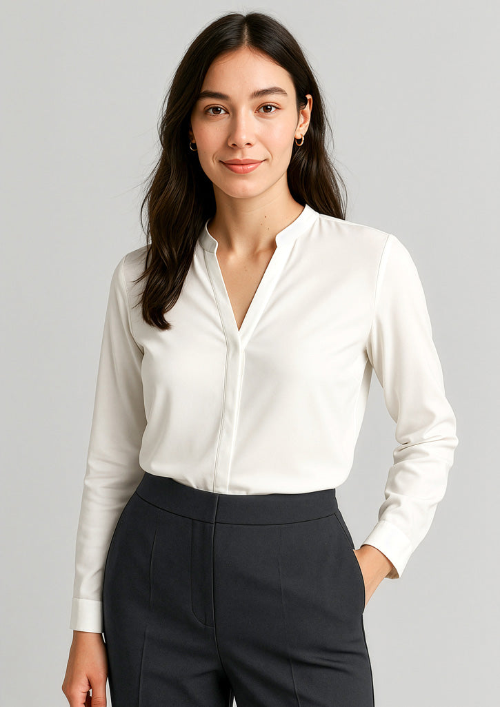 44210 - Womens Juliette Long Sleeve Blouse - UNBRANDED