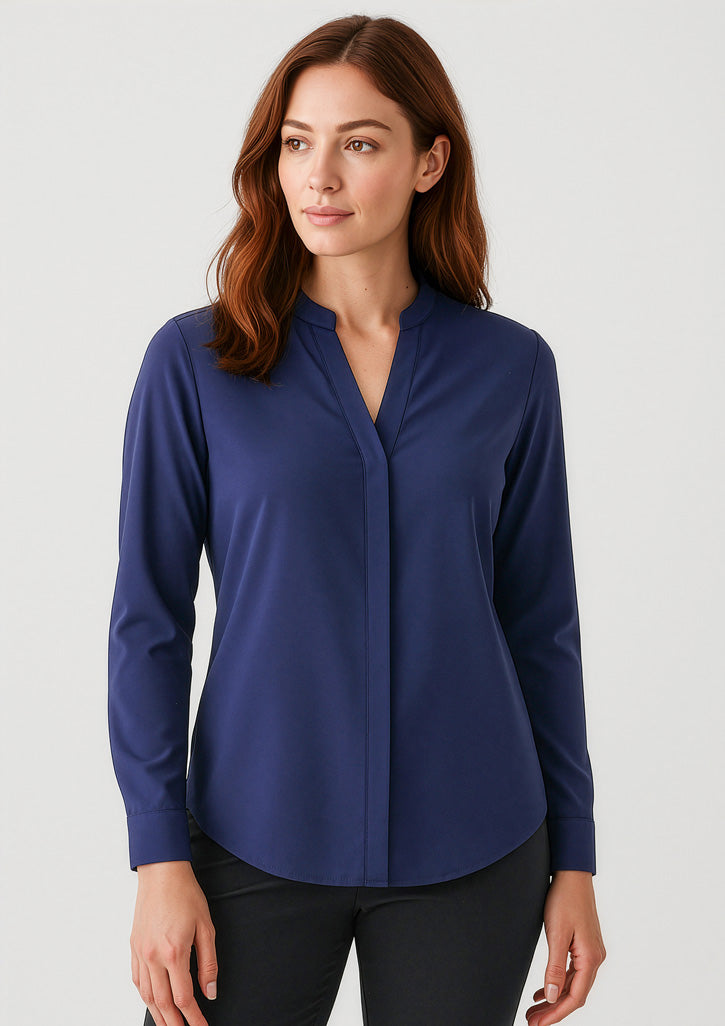 44210 - Womens Juliette Long Sleeve Blouse - UNBRANDED