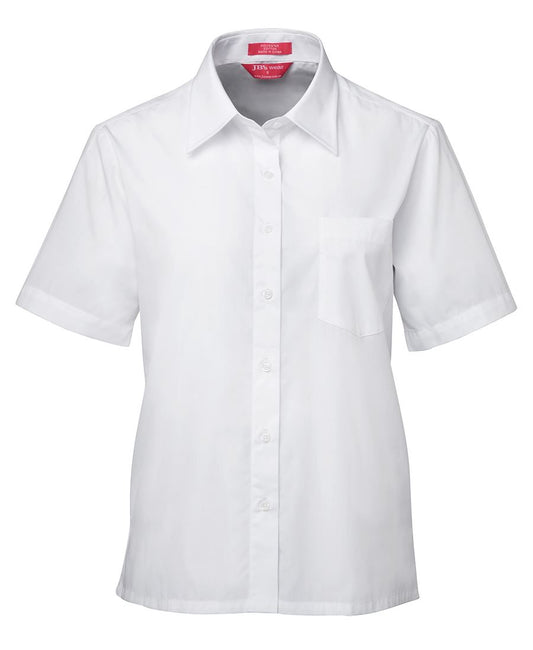 4LSWS - JB's LADIES S/S ORIGINAL POPLIN SHIRT   - UNBRANDED