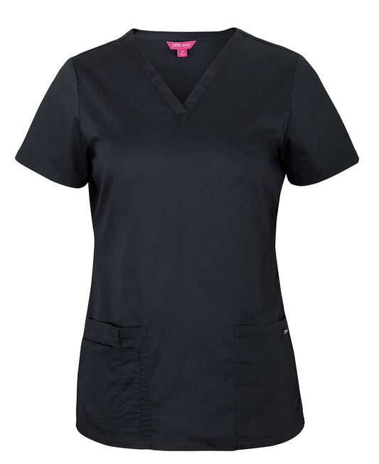 4SPT1 - JB's LADIES PREMIUM SCRUB TOP   - UNBRANDED