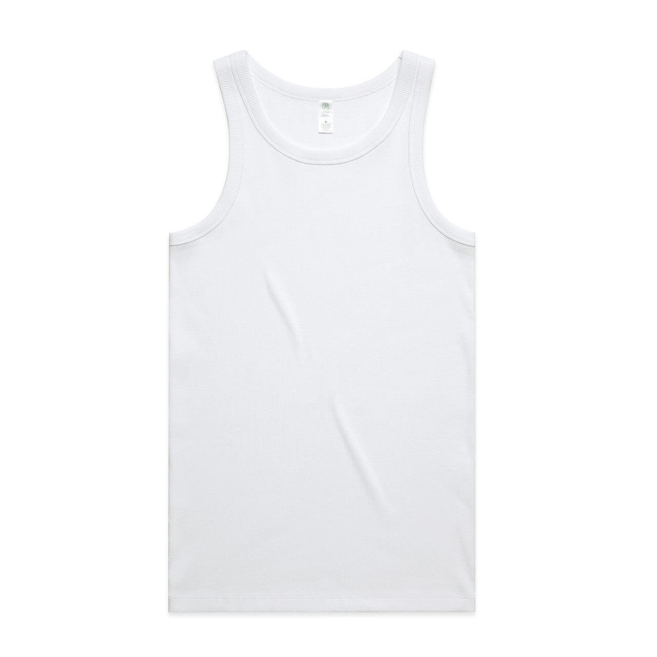 5063G - Organic Rib Singlet | 5063G - UNBRANDED