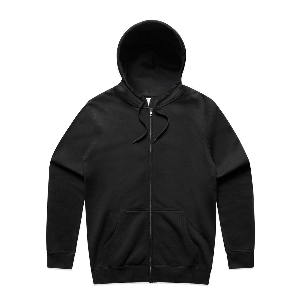 5104 - Stencil Zip Hood - UNBRANDED