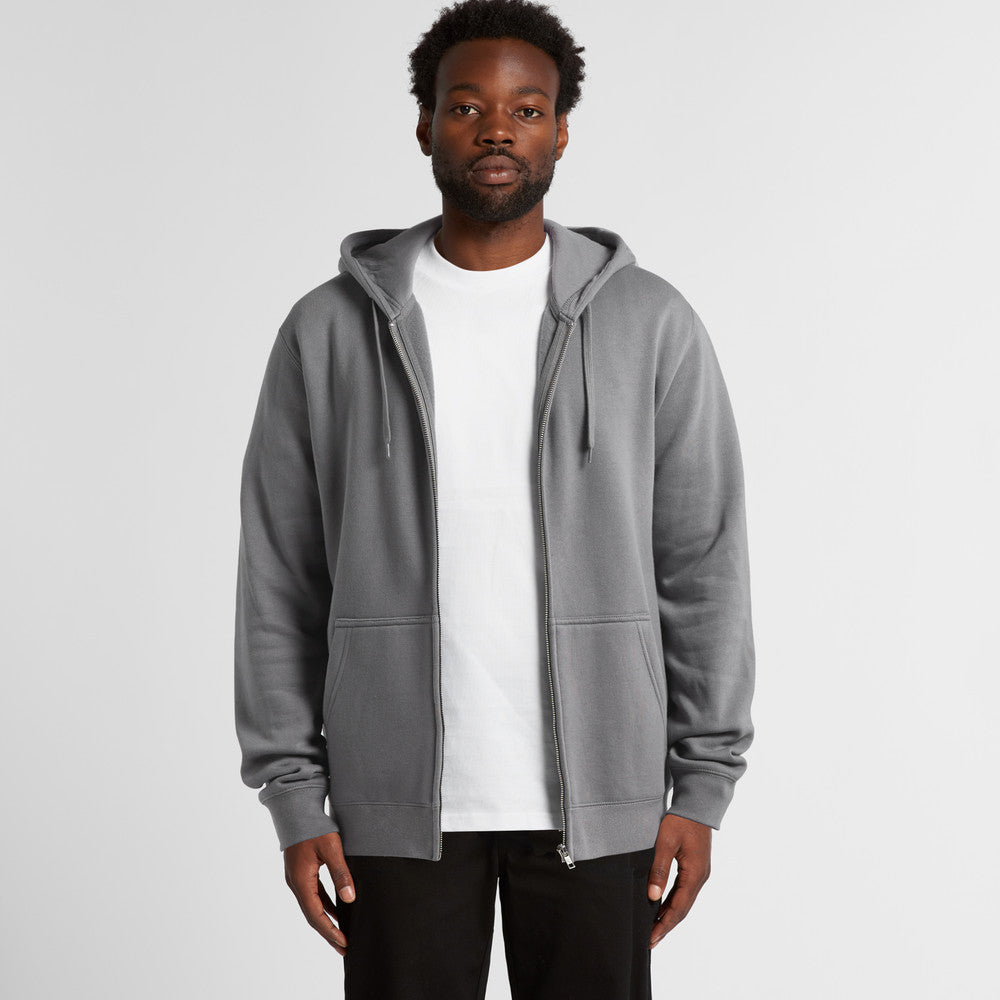5104 - Stencil Zip Hood - UNBRANDED