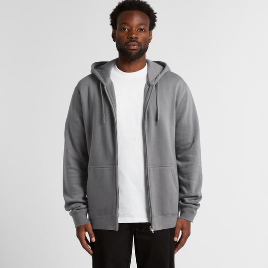 5104 - Stencil Zip Hood - UNBRANDED