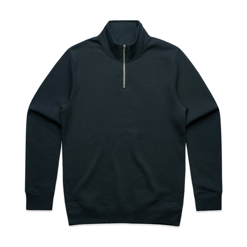 5125 - Stencil Half Zip Crew - UNBRANDED