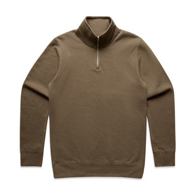 5125 - Stencil Half Zip Crew | 5125 - UNBRANDED