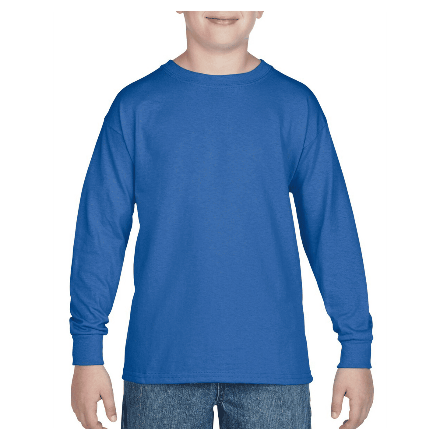 5400B - 5400B Gildan Heavy Cotton Youth Long Sleeve T - UNBRANDED