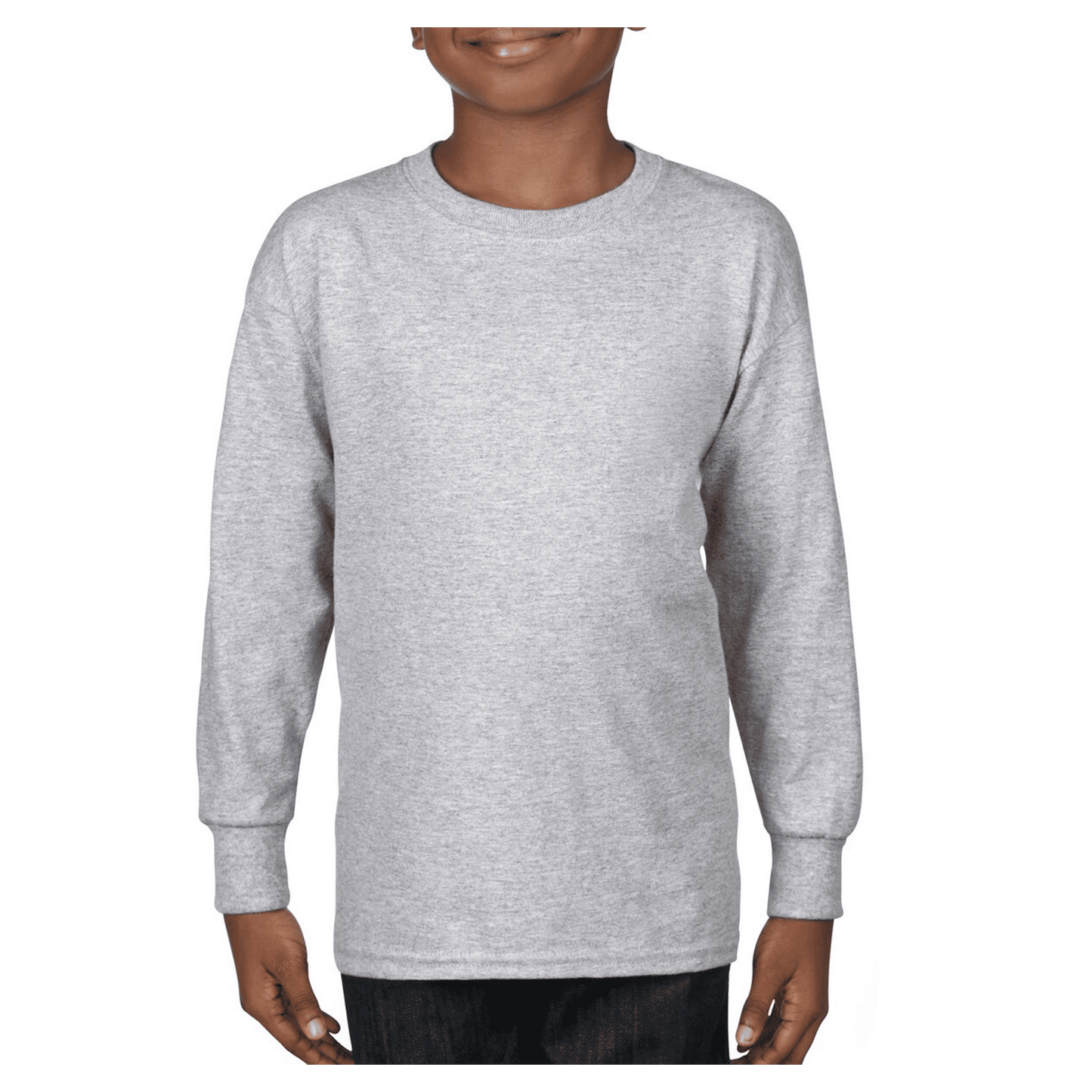5400B - 5400B Gildan Heavy Cotton Youth Long Sleeve T - UNBRANDED