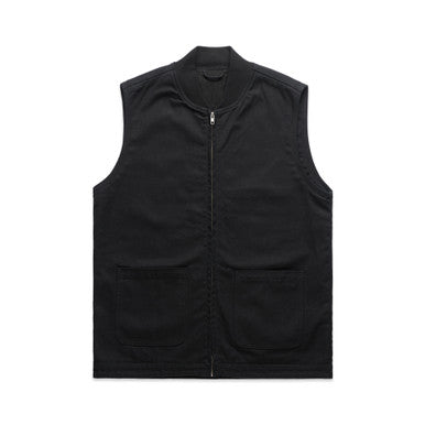 5528 - Canvas Heavy Vest | 5528 - UNBRANDED