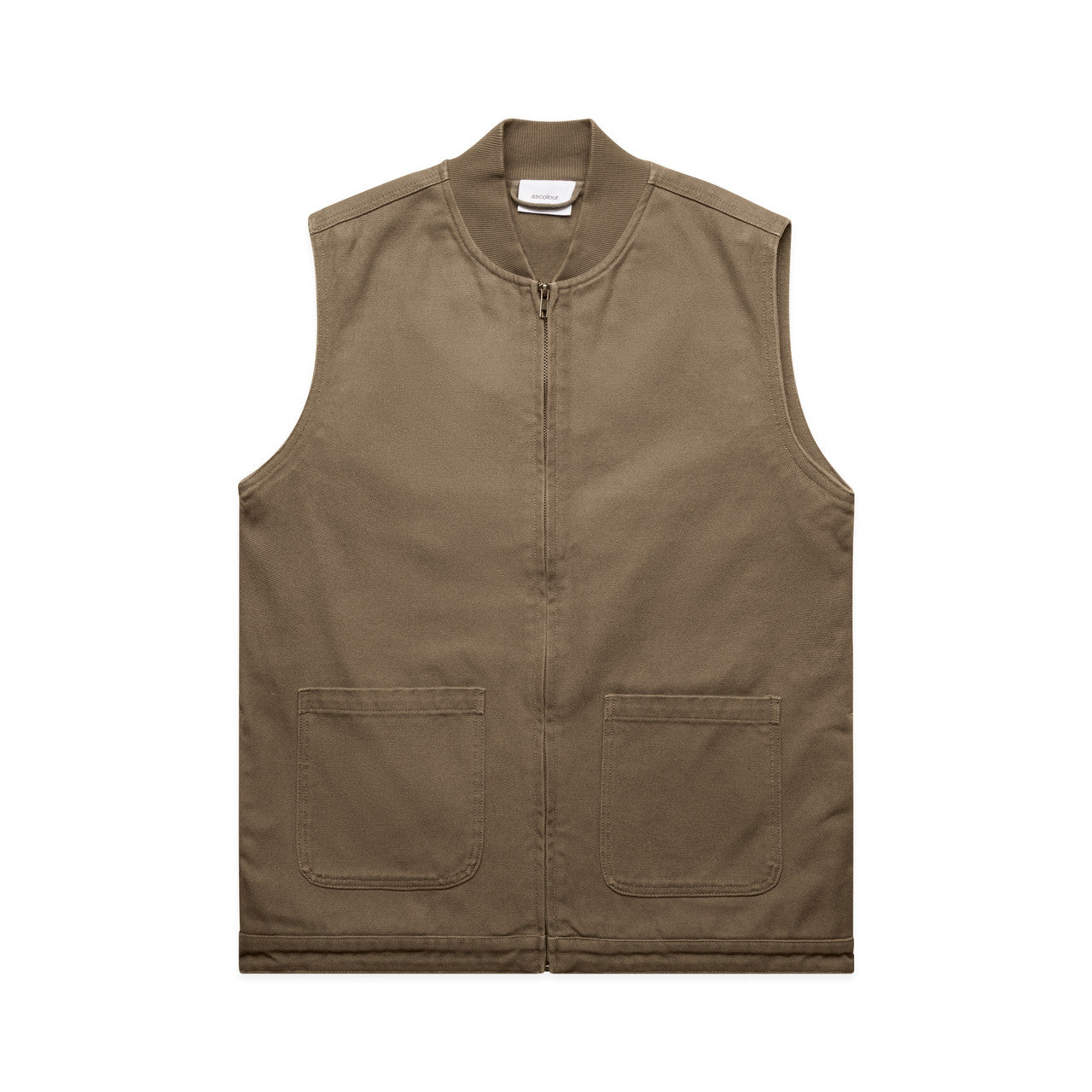 5528 - Canvas Heavy Vest | 5528 - UNBRANDED