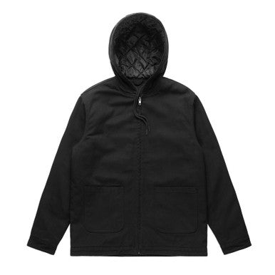 5529 - Canvas Heavy Hooded Jacket | 5529 - UNBRANDED