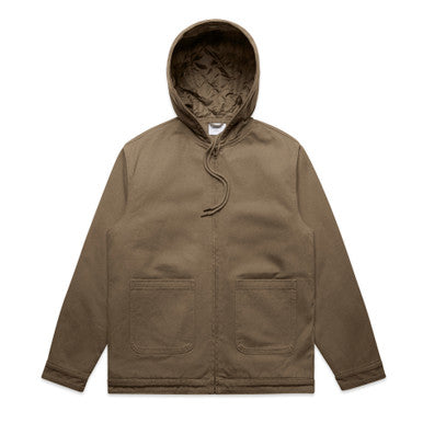 5529 - Canvas Heavy Hooded Jacket | 5529 - UNBRANDED