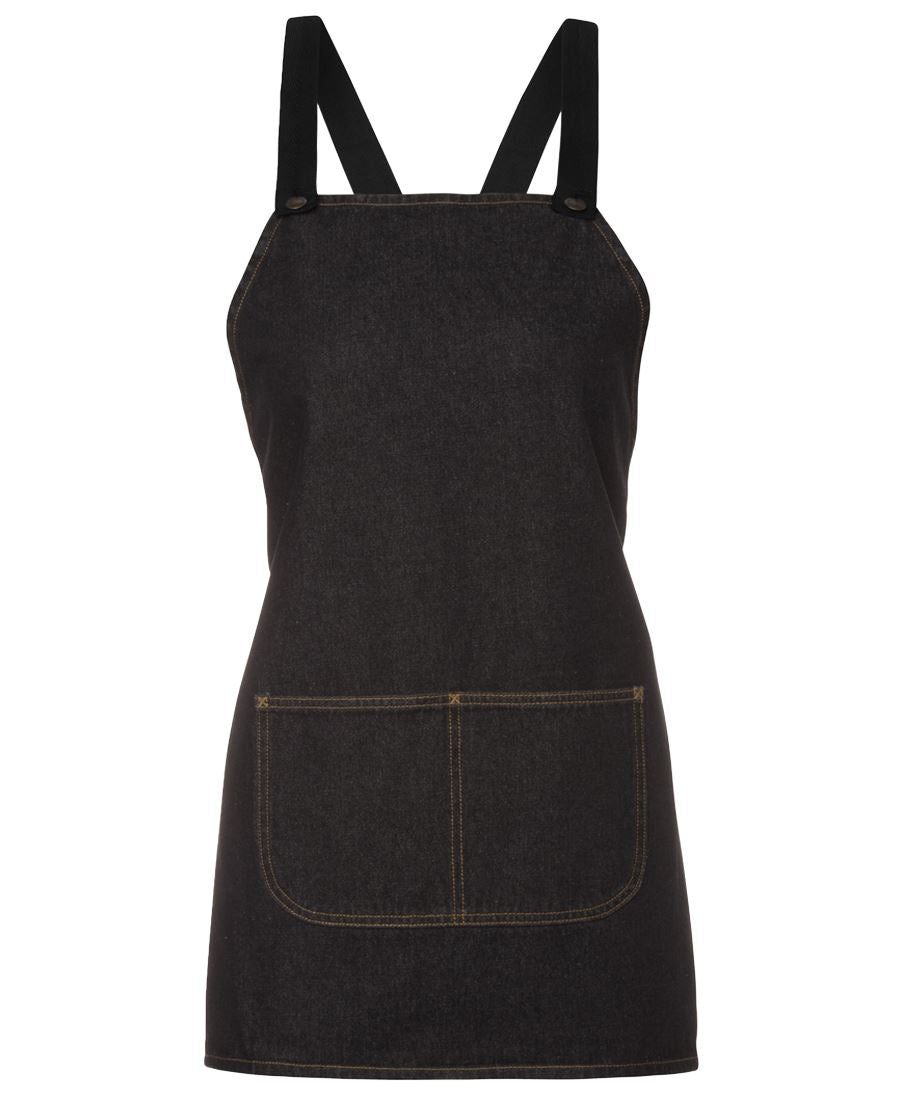 5ACBB - JB's CROSS BACK 65x71 BIB DENIM APRON (WITHOUT STRAP)  - UNBRANDED