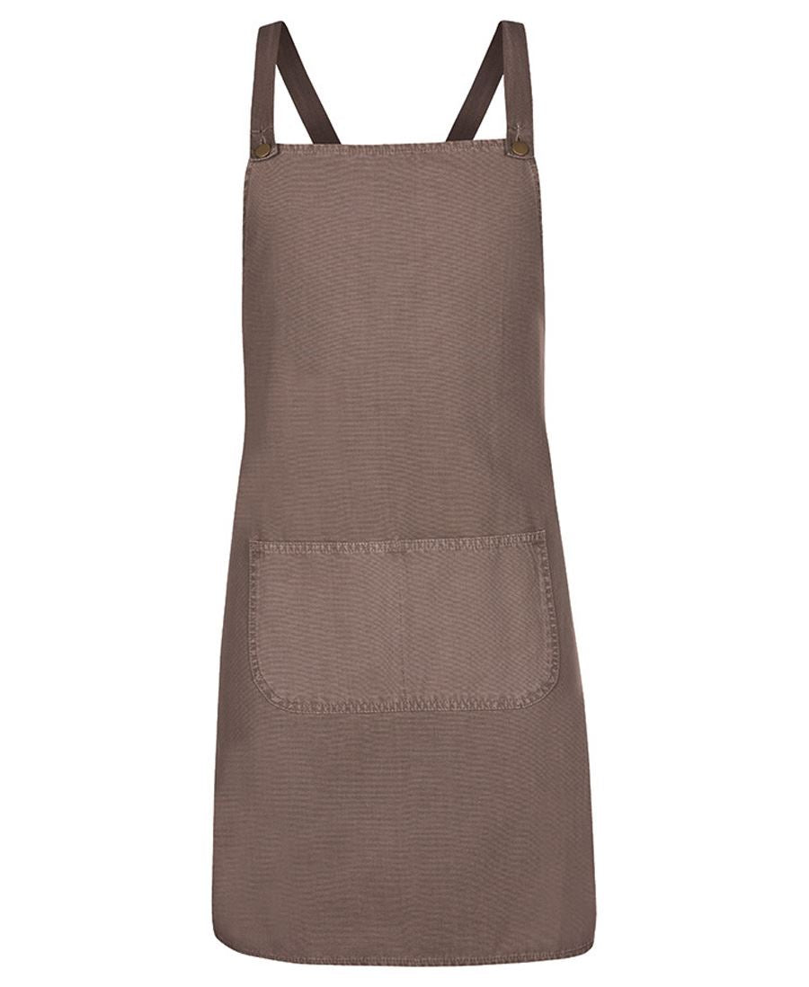 5ACBC - JB's CROSS BACK CANVAS APRON (WITHOUT STRAP)  - UNBRANDED