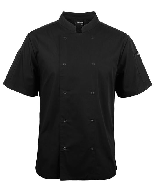 5CJS - JB's S/S SNAP BUTTON CHEFS JACKET  - UNBRANDED