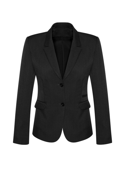 60119 - Womens Cool Stretch 2 Button Mid Length Jacket - UNBRANDED