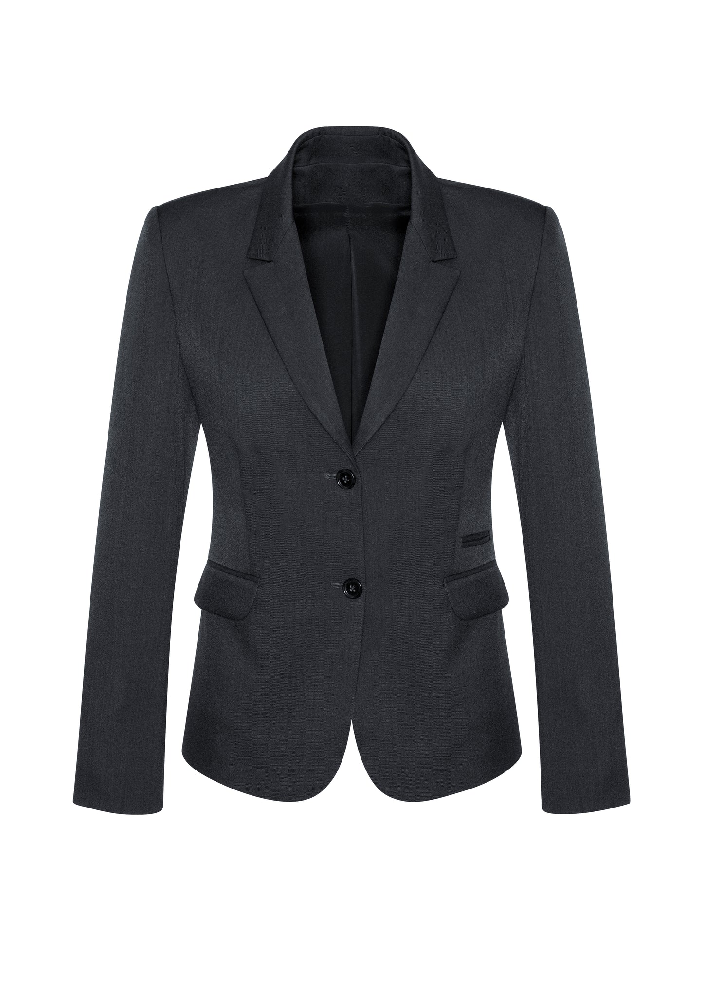 60119 - Womens Cool Stretch 2 Button Mid Length Jacket - UNBRANDED