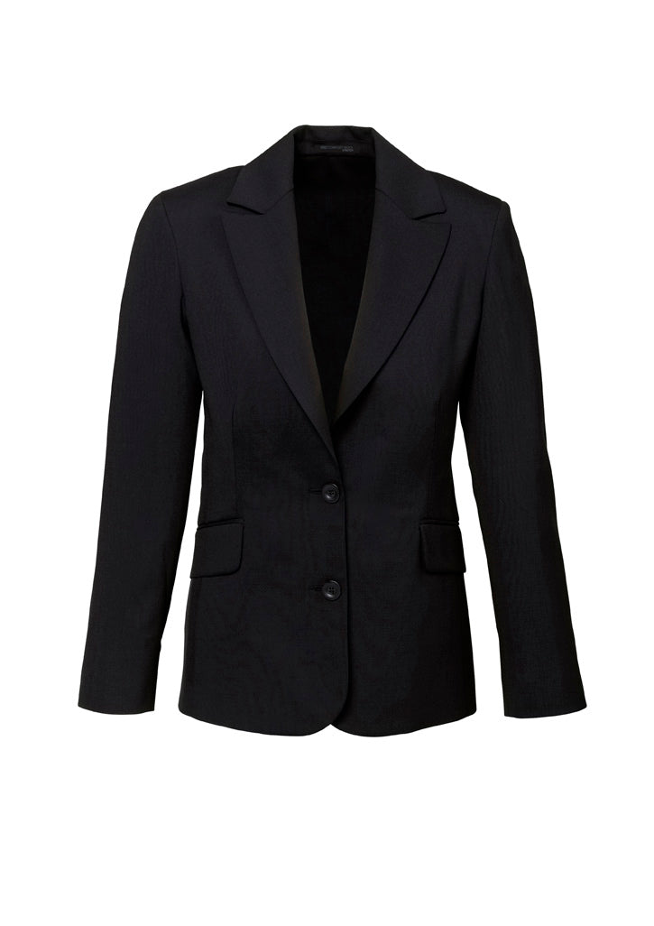 64012 - Womens Comfort Wool Stretch Longline Jacket - UNBRANDED