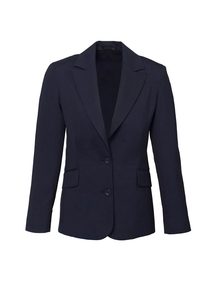 64012 - Womens Comfort Wool Stretch Longline Jacket - UNBRANDED