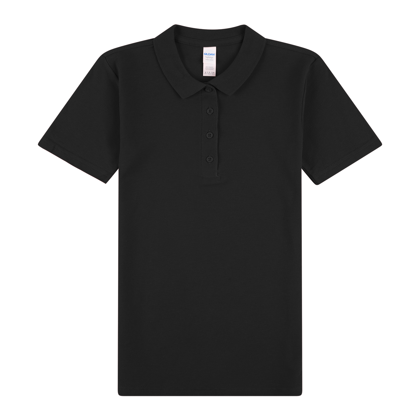 64800L - 64800L Gildan Softstyle Ladies Pique Polo - UNBRANDED
