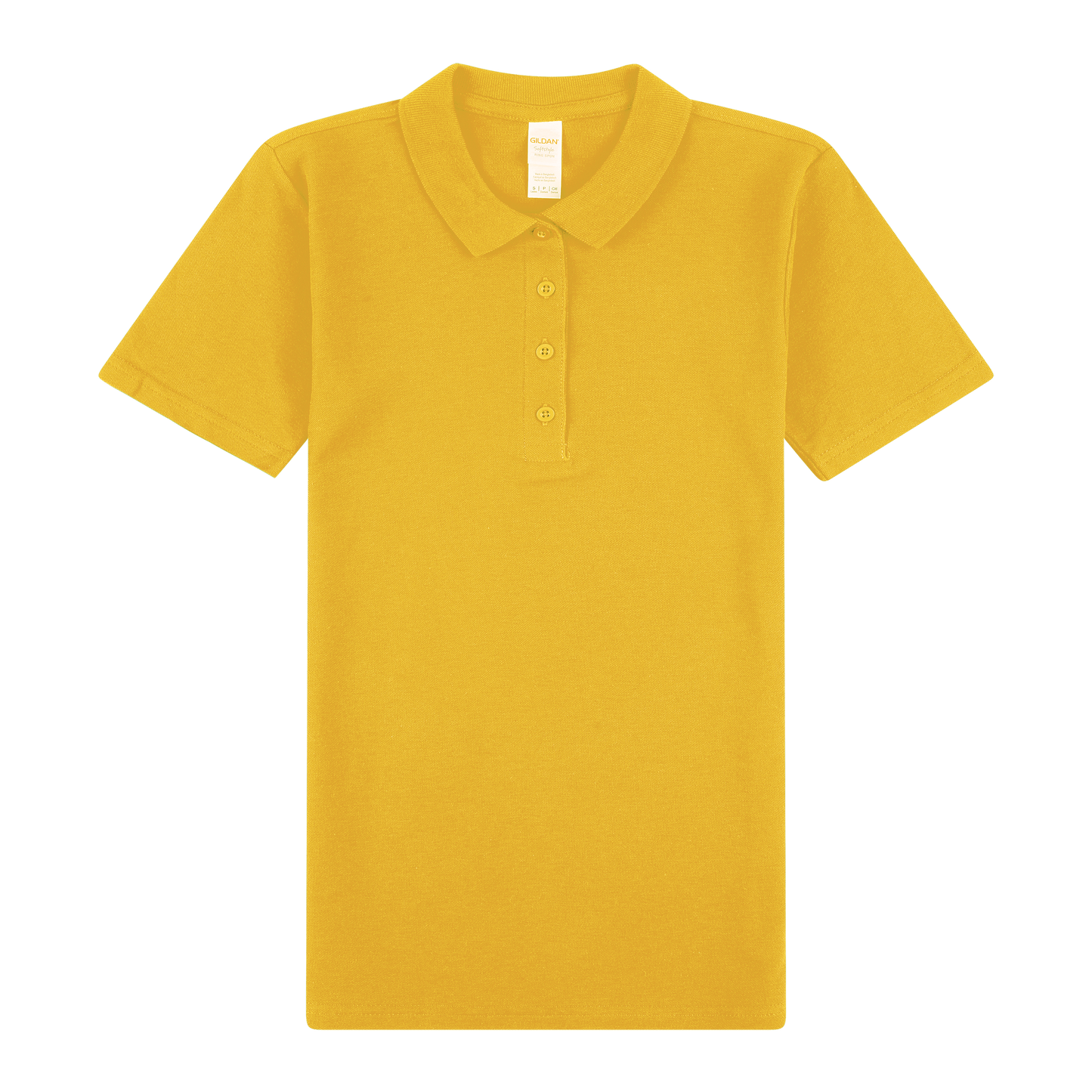 64800L - 64800L Gildan Softstyle Ladies Pique Polo - UNBRANDED