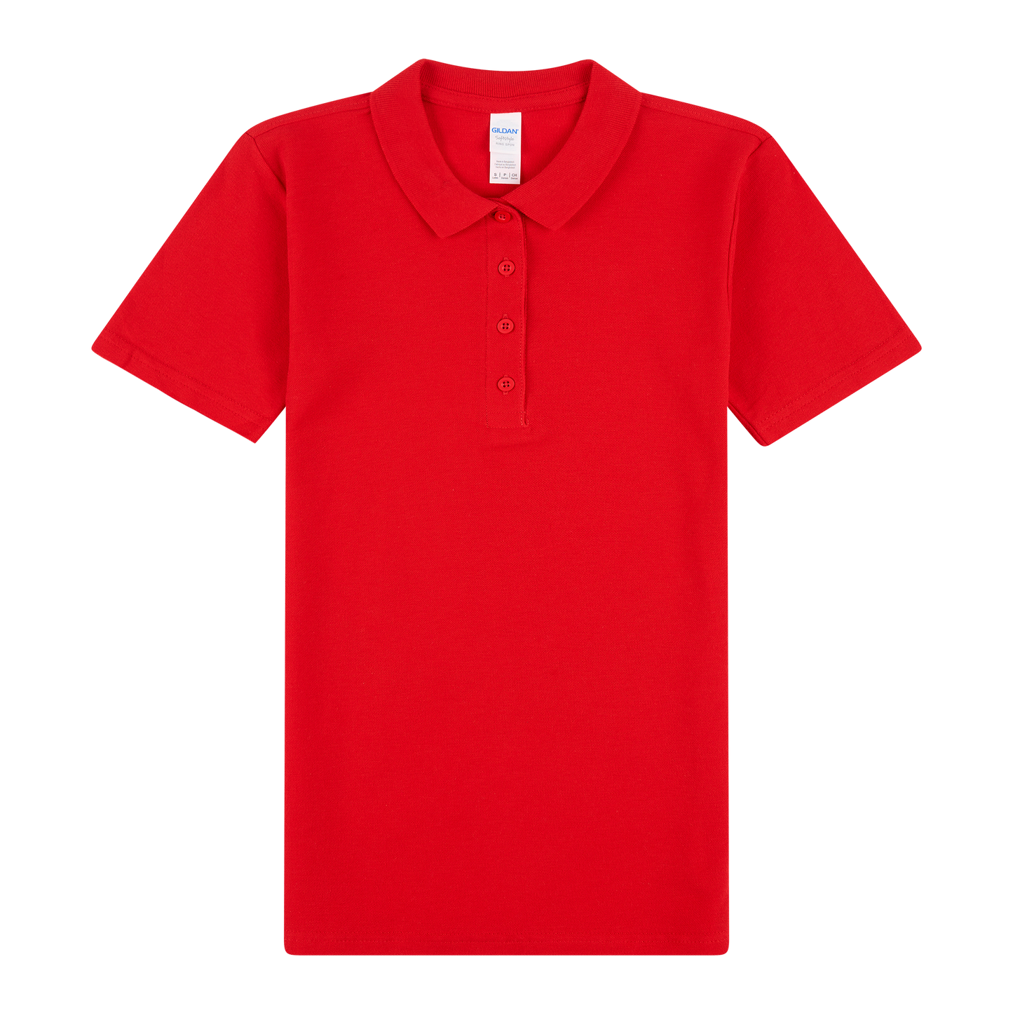 64800L - 64800L Gildan Softstyle Ladies Pique Polo - UNBRANDED