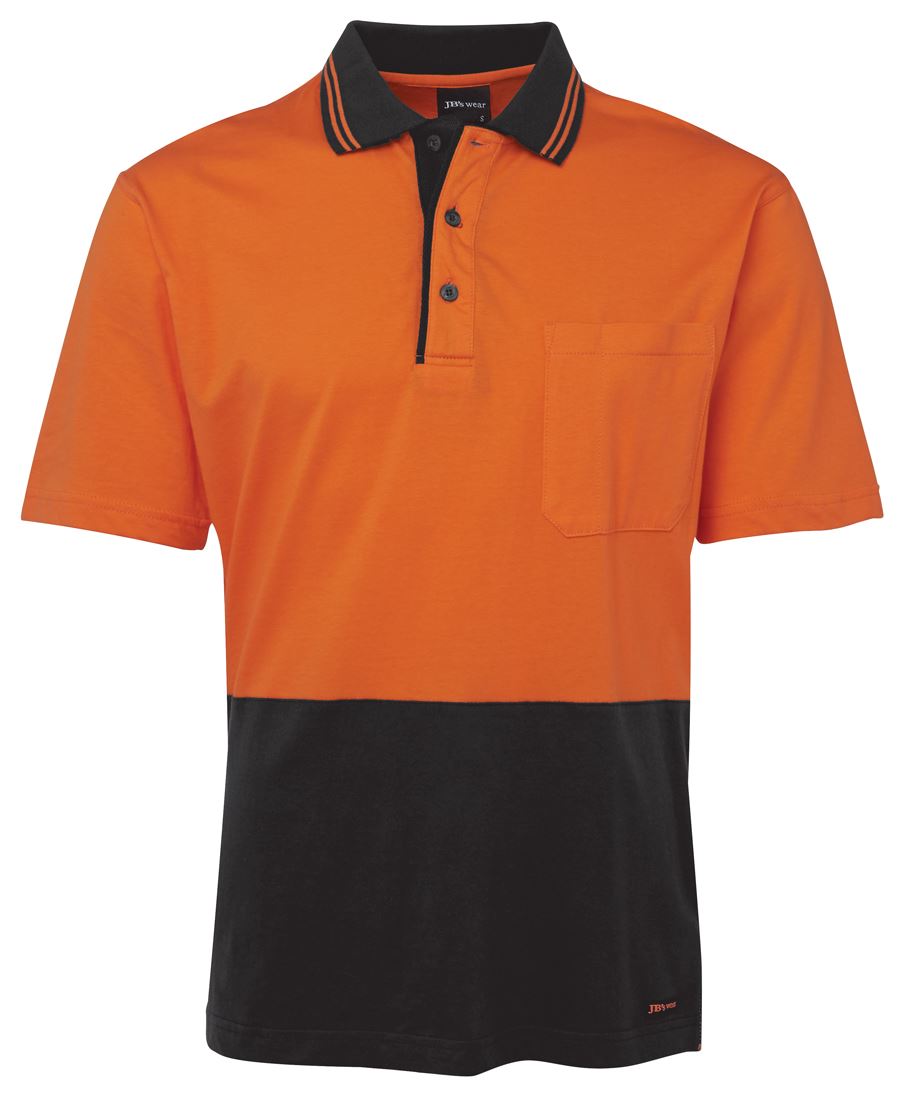 6CPHV - JB's Hi Vis S/S COTTON POLO - UNBRANDED