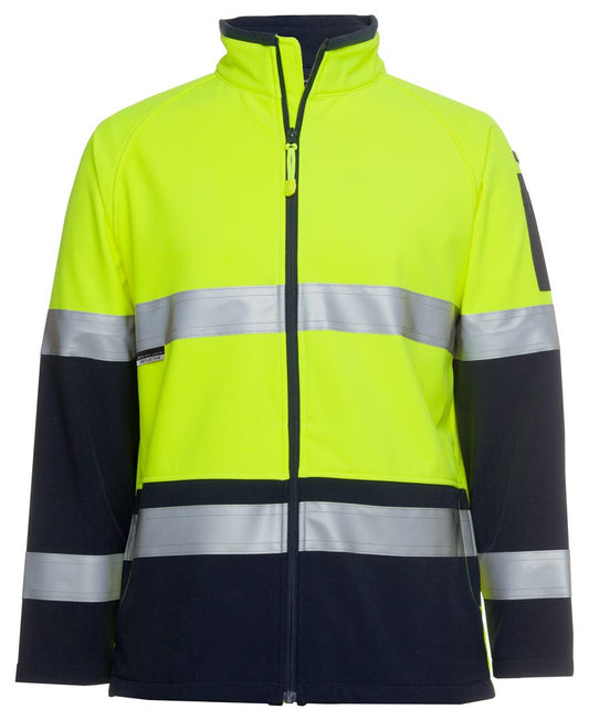 6D4LJ - JB's Hi Vis 4602.1 (D+N) SOFTSHELL JACKET - UNBRANDED