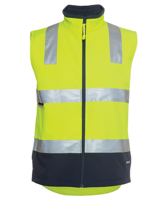 6D4LK - JB's Hi Vis 4602.1 (D+N) SOFTSHELL VEST - UNBRANDED