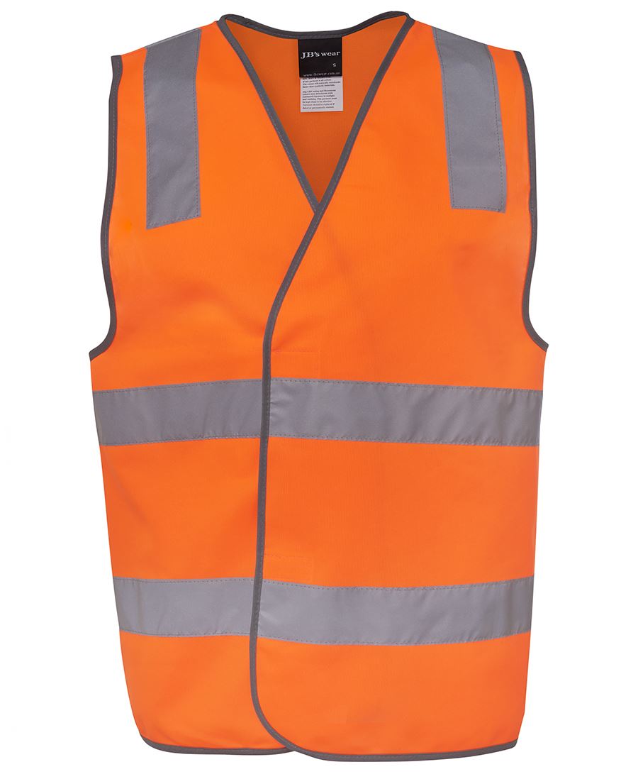 6DNSV - JB's Hi Vis (D+N) SAFETY VEST  - UNBRANDED