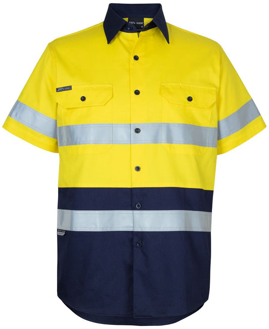 6DNWS - JB's Hi Vis (D+N) S/S 150G W/SHIRT   - UNBRANDED
