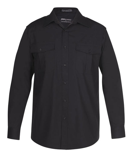 6E - JB's L/S EPAULETTE SHIRT  - UNBRANDED