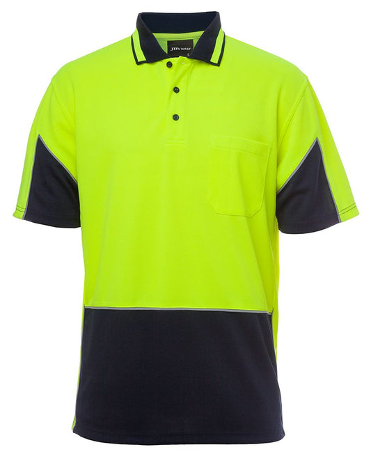 6HVGS - JB's Hi Vis 4602.1 S/S GAP POLO - UNBRANDED