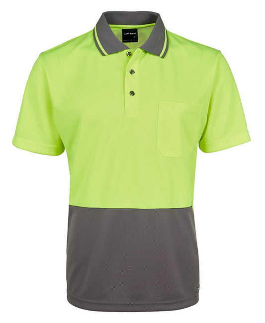 6HVNC - JB's Hi Vis 4602.1 NON CUFF TRAD POLO   - UNBRANDED