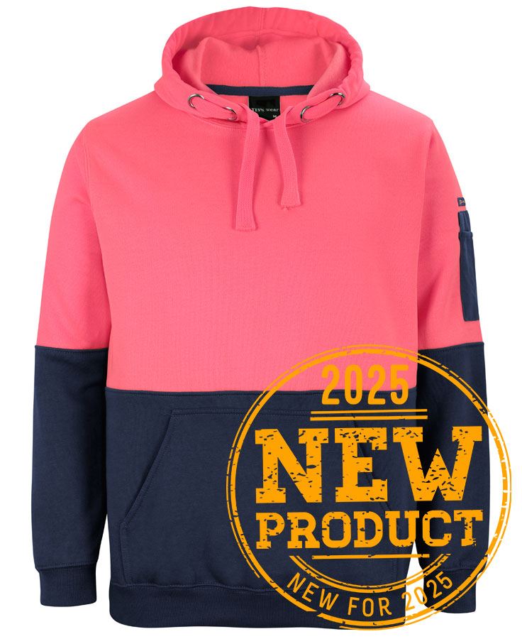 6HVPH - JB's Hi Vis PULL OVER HOODIE   - UNBRANDED