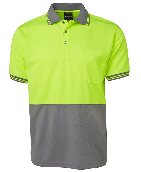 6HVPS - JB's Hi Vis S/S TRAD POLO  - UNBRANDED