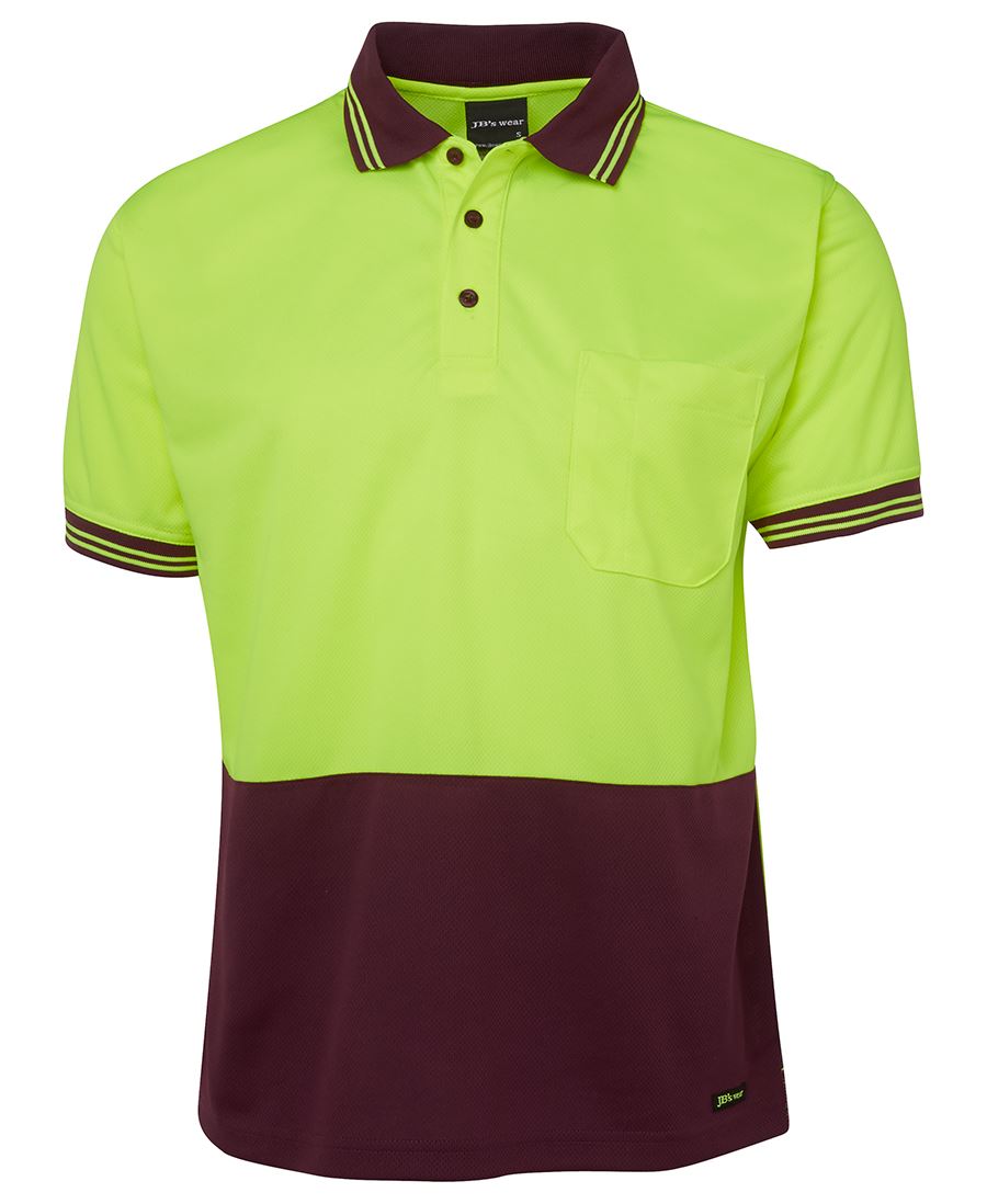 6HVPS - JB's Hi Vis S/S TRAD POLO - UNBRANDED