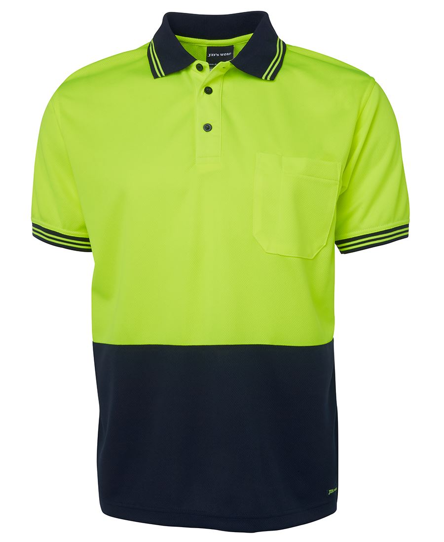 6HVPS - JB's Hi Vis S/S TRAD POLO - UNBRANDED